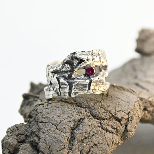 Tree Bark Ring
