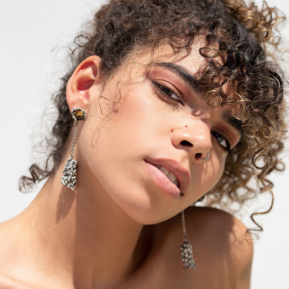 Chain Reef Branch Earrings