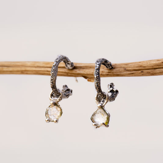 Twig Hoop Earrings