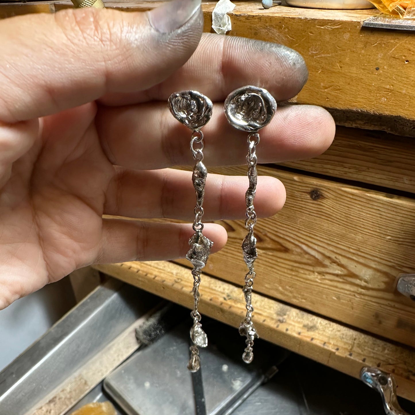Cast Drips Earrings