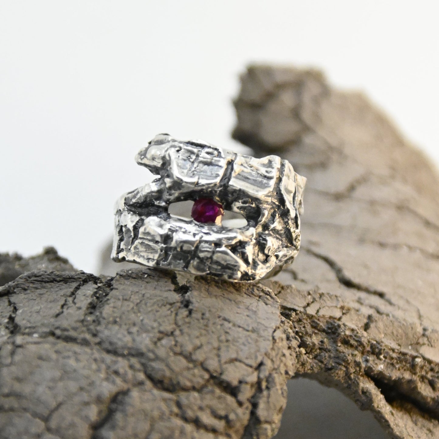 Tree Bark Ring