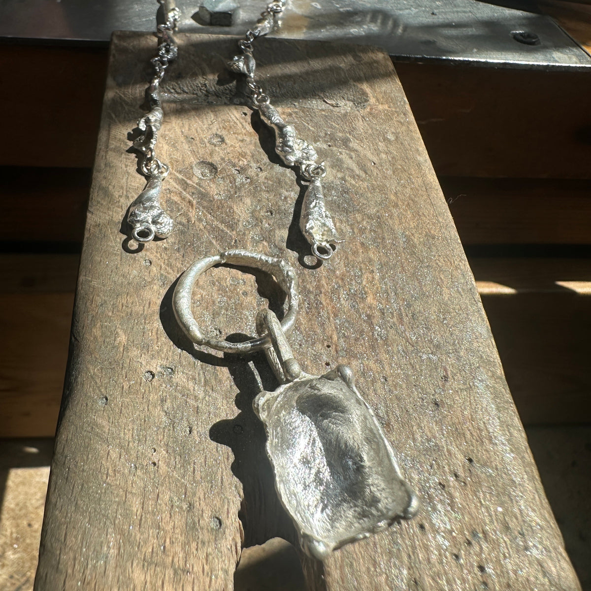 Amethyst Water Drops Necklace