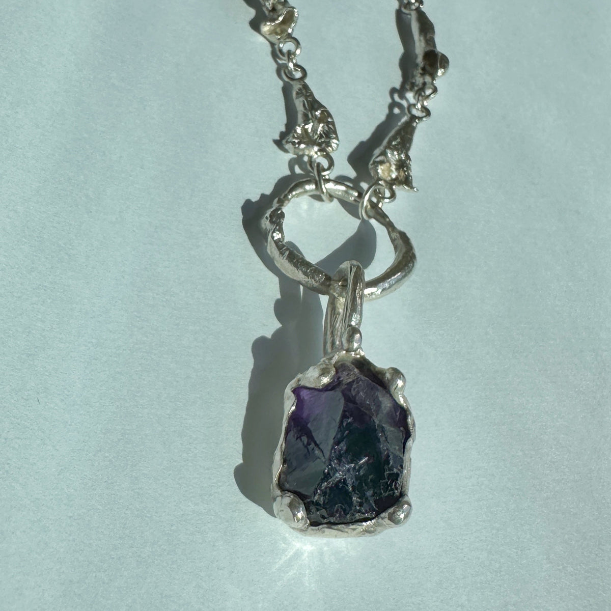 Amethyst Water Drops Necklace