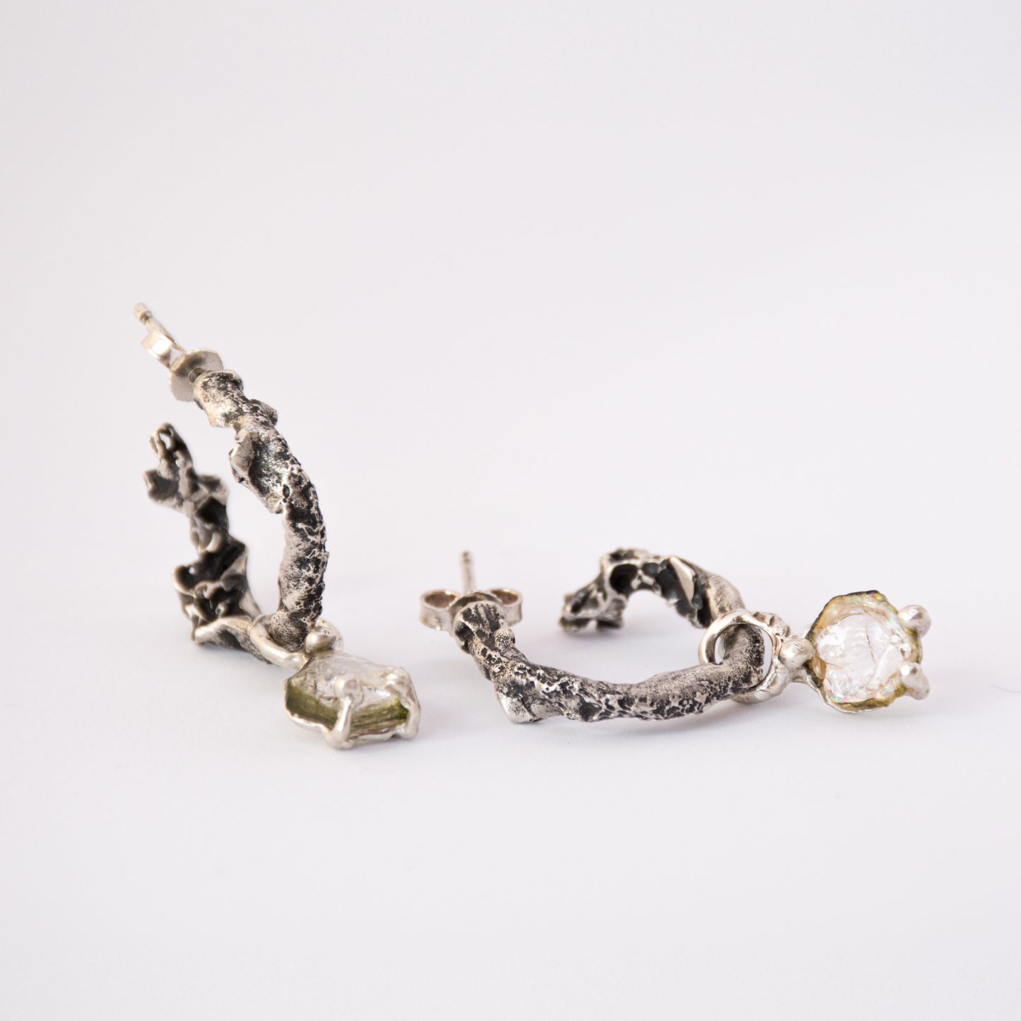 Twig Hoop Earrings